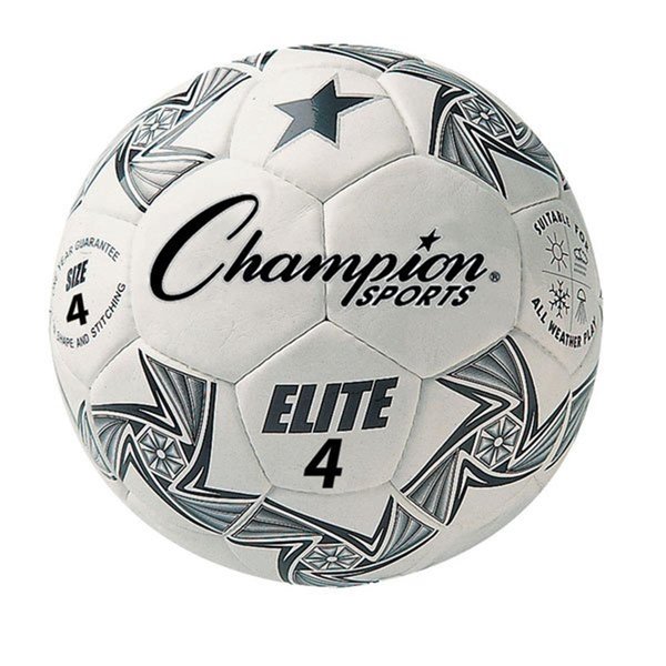 Perfectpitch Elite Soccer Ball; White & Black - Size 4 PE623056